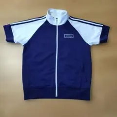 adidas パープル✕ホワイト ジャージ