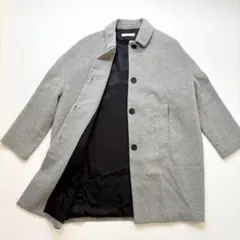 KNOTT ノット トゥモローランド アンゴラ ウール コート グレー 1