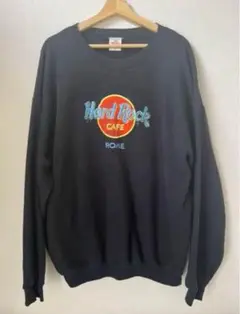ハードロックカフェ HARD ROCK Cafe 古着 刺繍 トレーナー