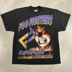フーファイターズ FOO FIGHTERS バンド ツアー Tシャツ 黒 XL