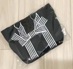 新品・未使用　リボンサブキャンバストートバッグ　ブラック