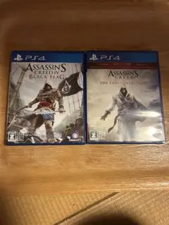 美品　PS4 アサシンクリード エツィオコレクション　ブラックフラッグ