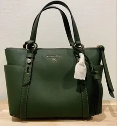 マイケルコース トート ショルダーバッグ グリーン