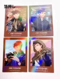 【ぱしゃ 伏見臣】A3! ぱしゃこれ クリア 箔押し まとめ