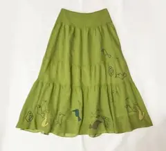 トリノネ刺繍 スカート 　Jocomomola