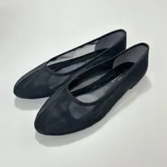 green label relaxing ラウンドフラットシューズ　24.5cm