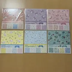 サンリオデザインペーパー6点セット