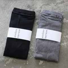 未使用アトリエナルセformal cotton botanical tights