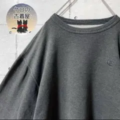 チャンピオン スウェット トレーナー ワンポイント 刺繍 シンプル無地 L