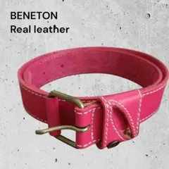 bio wear HIDDEN POCKET LEATHER BELT ピンク - メルカリ