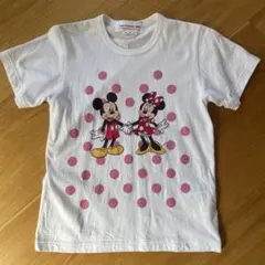 コムデギャルソンガール ディズニー ミニー プリントTシャツ ホワイト