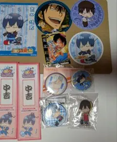 【11点セット】弱虫ペダル　荒北靖友　缶バッジ　コースター　ポストカーなど
