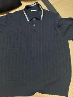 ニット ポロシャツ