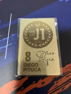 ディエゴピトゥカ Vファーレン長崎 シークレット ゴールド メタルカード ②