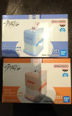 STRAY SKZOO BIRTHDAY CAKE コレクション　フィギュア2種