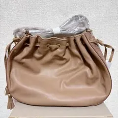 【新品タグ付き】WILLSELECTION ベージュ ショルダーバッグ タッセルのサムネイル