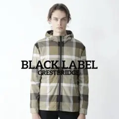 ブラックレーベルクレストブリッジ リバーシブルCBチェックパーカー M