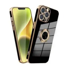 iphone13ProMax ケース リング付き 衝撃吸収 TPU 車載ホルダー