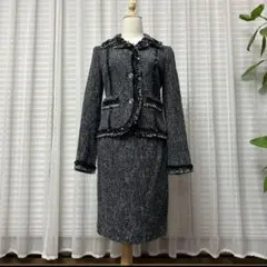 エポカ　ツイード　ジャケット　スカート　スーツ　セットアップ