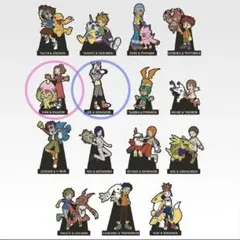 一番くじ 「デジモン」シリーズ -光と闇の衝突- ラバースタンド