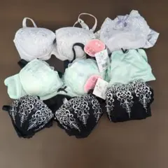 【tutuanna】ブラジャー／ショーツセット 　C65／M　3点セット