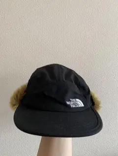 THE NORTH FACE ファー付きキャップ 黒