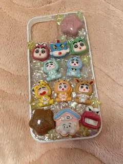 クレヨンしんちゃん iPhone カバー ケース 13.14.15用