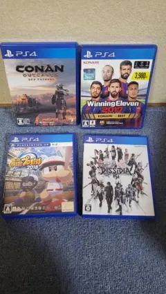 プレステ４　ソフト　4枚セット