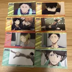 ハイキュー!! ステッカー 8枚セット