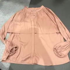 abe house ピンク 長袖シャツのサムネイル