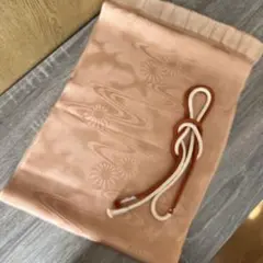 茶系　花柄 帯揚げ 帯締め　☝˃̵͈̑ᴗ˂̵͈̑❣