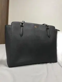 TORY BURCH トリーバーチ トートバッグ ブラック レザー A4収納可