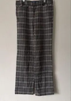 BURBERRY BLUE LABEL チェックパンツ 38 グレー