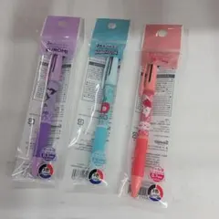 キャラクター3色ボールペン クロミ ハンギョドン マイメロディ