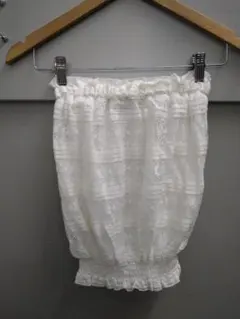 新品未使用♥セシルマクビー CECIL McBEE 総レース ベアトップ