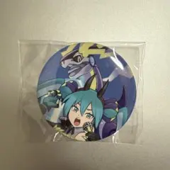 ポケミク VOLTAGE LIVE 缶バッジ ドラゴンタイプ ミライドン×ミク