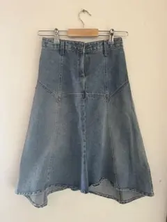 古着　デニム ロングスカート