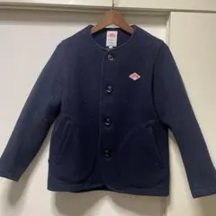 ダントン☆danton☆34☆ウールモッサー☆ノーカラー☆コート