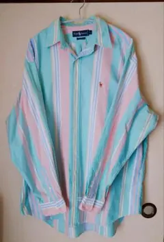 ラルフローレン　レトロ長袖シャツ