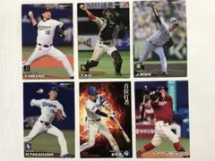 カルビー　プロ野球チップス　2023 カード 松本　平野　甲斐　西　高橋