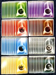 あ*め様 【計80枚】基本エネルギー[DP-BE] 各タイプ10枚セット【ポケモ