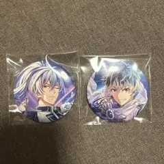 【アイナナ】Re:vale 百 千 缶バッジ ブラホワ 箔押しサイン