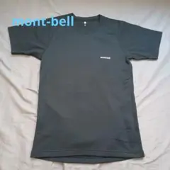 mont-bell 黒 Tシャツ 【M】　「ジオライン M.W.」