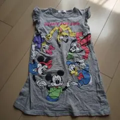 xgirl ミッキーマウス ノースリーブワンピース