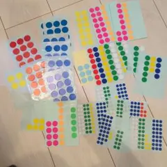 丸型カラーシールセット