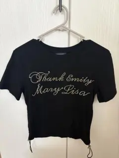 SHAGGIE⭐︎サイドシャーリングオーロラフィットミニTEEシャツのサムネイル