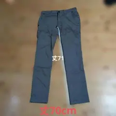 WORKMAN　MENSパンツ M 丈70cm カット　裏起毛