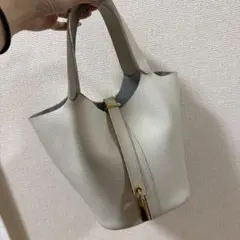 クロコタッチ ピコタンロックpm クレ シルバー金具 キューブバッグ