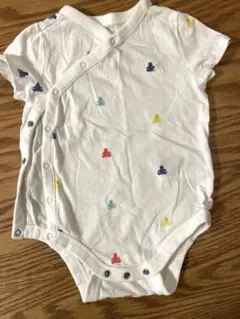 babyGAP ロンパース　70 半袖　くま　カラフル