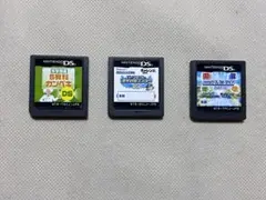ニンテンドーDS ゲームソフト 3本セット